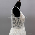 China White Women Party Luxury Bride Lace Wedding Dresses Bridal Gowns